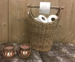 Toilet Rolhouder - Toilet Basket - Riet - Reserverolhouder - Opbergmand - Toiletrolhouder - Rattan - Wc - Rolhouder - Rollenmand 5 Toilet Rolhouder - Toilet Basket - Riet - Reserverolhouder - Opbergmand - Toiletrolhouder - Rattan - Wc - Rolhouder - Rollenmand -Merkloos Verkoop 1200x989 3