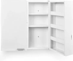 Jago - Afsluitbare XXL Medicijnkast Met 11 Vakken/Compartimenten - Staal - 2 Deuren - 53x53x20 Cm - Wit 27 Jago - Afsluitbare XXL Medicijnkast Met 11 Vakken/Compartimenten - Staal - 2 Deuren - 53x53x20 Cm - Wit -Merkloos Verkoop 1200x997 3