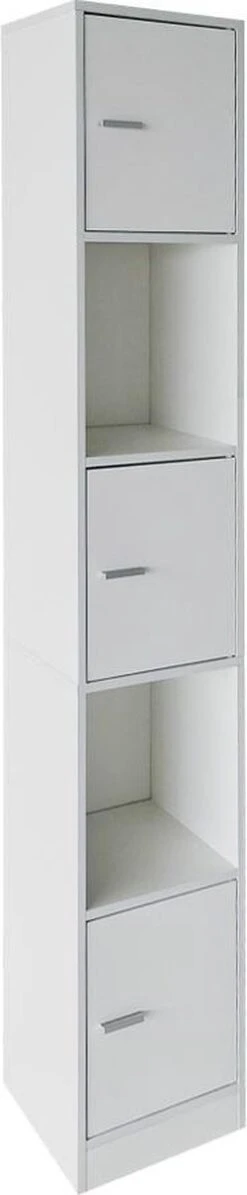 Kolomkast Badkamer - Opbergkast Badkamer Slaapkamer Of Hal - 180 Cm Hoog 7 Kolomkast Badkamer - Opbergkast Badkamer Slaapkamer Of Hal - 180 Cm Hoog -Merkloos Verkoop 248x1200 1