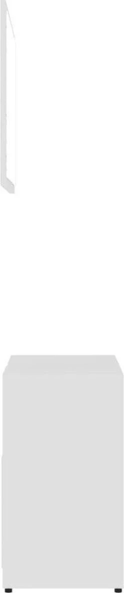 VidaXL Badkamermeubelset Bewerkt Hout Wit -Merkloos Verkoop 252x1200