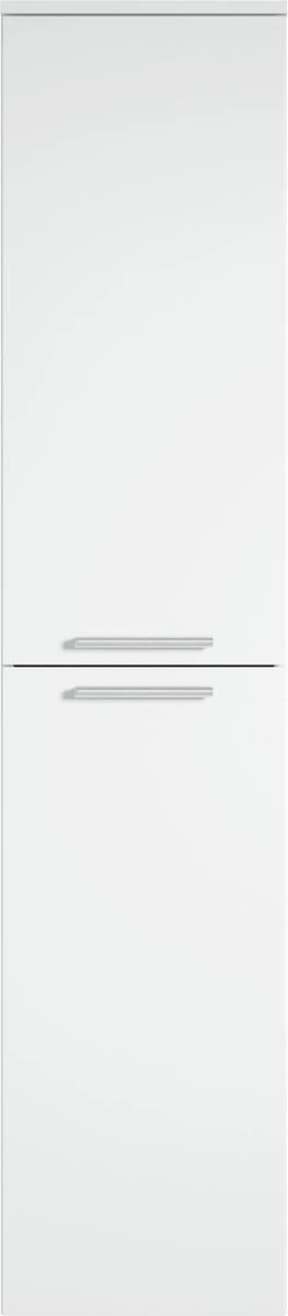 Badplaats Badkamerkast Venus 35 Cm X 35 Cm X 160 Cm - Wit - Hangende Kolomkast Met Twee Deuren 2 Badplaats Badkamerkast Venus 35 Cm X 35 Cm X 160 Cm - Wit - Hangende Kolomkast Met Twee Deuren - Afbeelding 2