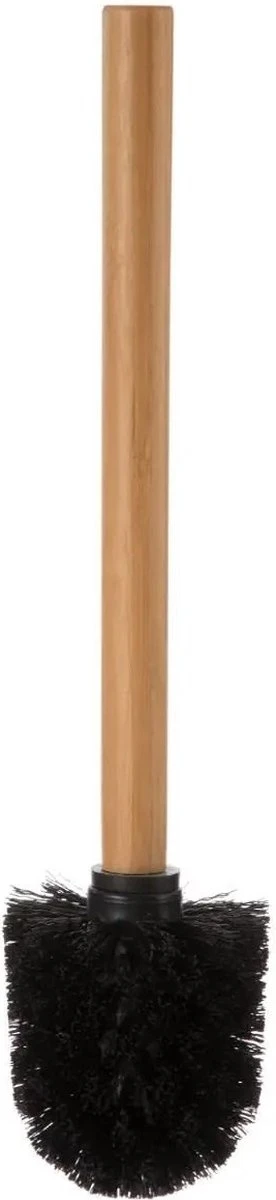 Toiletborstel In Houder - Zwart - Bamboe - Toiletborstelhouder - Wc Borstel | Huis / Horeca 2 Toiletborstel In Houder - Zwart - Bamboe - Toiletborstelhouder - Wc Borstel | Huis / Horeca - Afbeelding 2