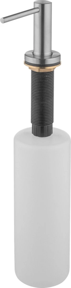 RVS Zeeppomp | Zeepdispenser | 360° Draaibaar (met 500ml Flacon) 2 RVS Zeeppomp | Zeepdispenser | 360° Draaibaar (met 500ml Flacon) - Afbeelding 2