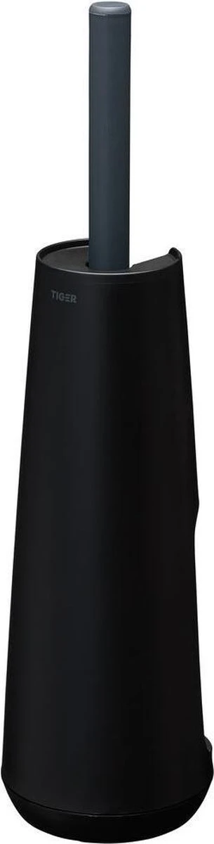 Tiger Tess - Toiletborstelhouder Vrijstaand Met Swoop® Borstel Flexibel - Zwart / Antraciet 1 Tiger Tess - Toiletborstelhouder Vrijstaand Met Swoop® Borstel Flexibel - Zwart / Antraciet