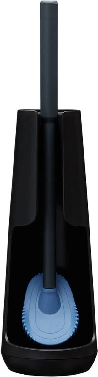 Tiger Tess - Toiletborstelhouder Vrijstaand Met Swoop® Borstel Flexibel - Zwart / Antraciet 2 Tiger Tess - Toiletborstelhouder Vrijstaand Met Swoop® Borstel Flexibel - Zwart / Antraciet - Afbeelding 2