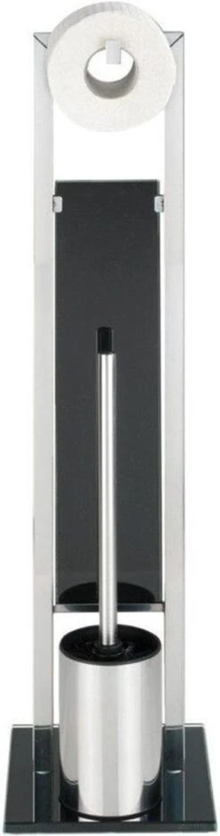 WENKO Toiletbutler Rivalta RVS Glanzend - Toiletborstel Met Houder, Toiletrolhouder En Reserverolhouder -Merkloos Verkoop 316x1200
