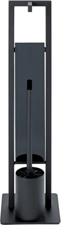 WENKO Toiletbutler Rivalta Zwart - Toiletborstel Met Houder, Toiletrolhouder En Reserverolhouder 27 WENKO Toiletbutler Rivalta Zwart - Toiletborstel Met Houder, Toiletrolhouder En Reserverolhouder -Merkloos Verkoop 325x1200