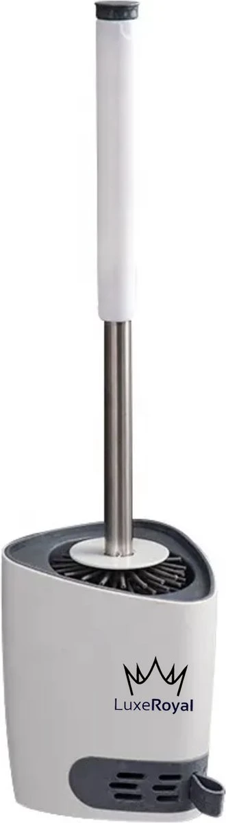 Wc Borstel Met Houder Vrijstaand - LuxeRoyal Toiletborstel Met Houder – Siliconen Wc Borstel 4 Wc Borstel Met Houder Vrijstaand - LuxeRoyal Toiletborstel Met Houder – Siliconen Wc Borstel - Afbeelding 4