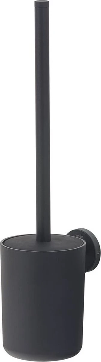 Tiger Urban - Toiletborstel Met Houder - Zwart 1 Tiger Urban - Toiletborstel Met Houder - Zwart