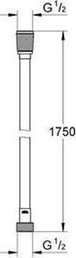 GROHE VitalioFlex Silver TwistStop Doucheslang - 175 Cm - Chroom 9 GROHE VitalioFlex Silver TwistStop Doucheslang - 175 Cm - Chroom -Merkloos Verkoop 356x1200 2