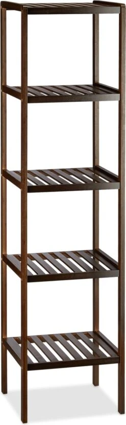 Relaxdays - Badkamerrek Bamboe - Houten Rek - Keukenrek - Schoenenrek, Opbergrek -Merkloos Verkoop 356x1200 3