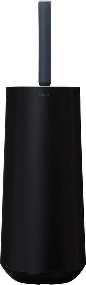 Tiger Tess - Toiletborstelhouder Met Opbergfunctie Vrijstaand En Swoop® Borstel Flexibel - Zwart / Antraciet 4 Tiger Tess - Toiletborstelhouder Met Opbergfunctie Vrijstaand En Swoop® Borstel Flexibel - Zwart / Antraciet - Afbeelding 4