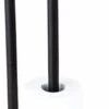 OMID HOME® Toiletrolhouder Staand- Toiletrolstandaard - Reserverolhouder - Geschikt Voor 4 Wc Rollen - Zwart Mat