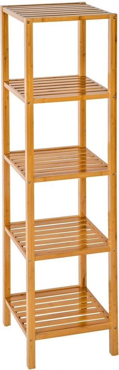 Tectake - Houten Badkamerrek 5 Etages Van Bamboe 401646 1 Tectake - Houten Badkamerrek 5 Etages Van Bamboe 401646