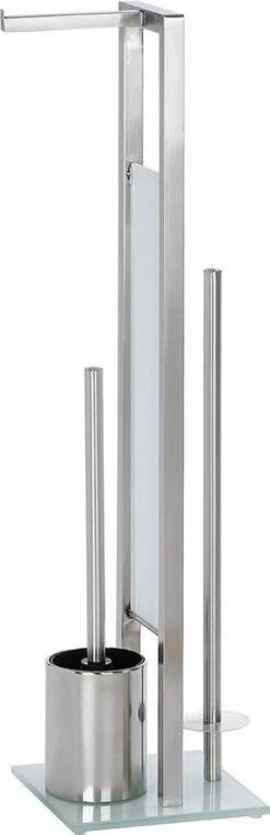WENKO Toiletbutler Rivalta RVS Mat - Toiletborstel Met Houder, Toiletrolhouder En Reserverolhouder -Merkloos Verkoop 389x1200
