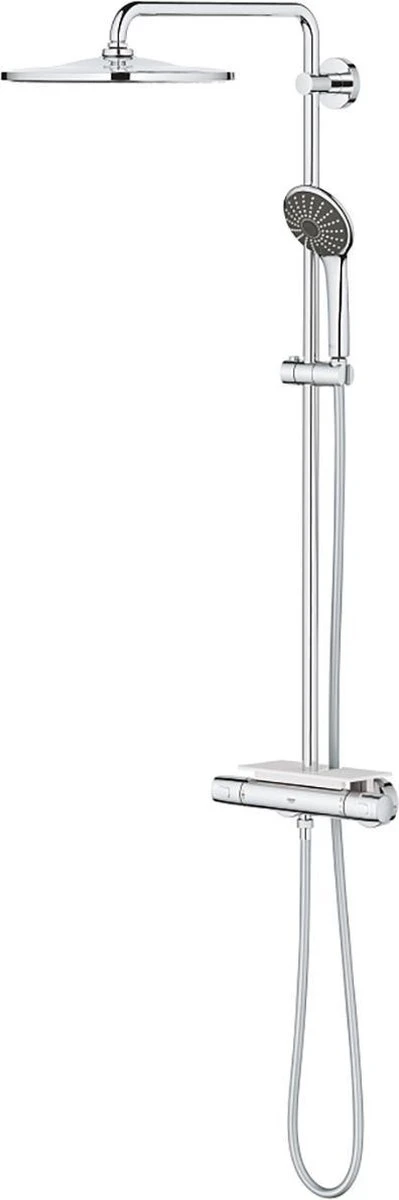 GROHE QuickFix Vitalio Joy 310 Regendouche - CoolTouch - Met Planchet - ø 31 Cm - Chroom 16 GROHE QuickFix Vitalio Joy 310 Regendouche - CoolTouch - Met Planchet - ø 31 Cm - Chroom - Afbeelding 16