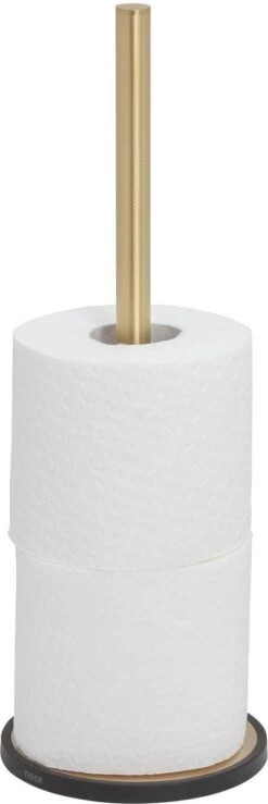 Tiger Tune - Reserverolhouder Vrijstaand - Messing Geborsteld / Zwart 14 Tiger Tune - Reserverolhouder Vrijstaand - Messing Geborsteld / Zwart -Merkloos Verkoop 401x1200