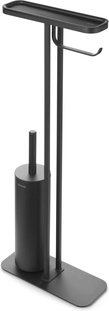 Brabantia MindSet Toiletbutler - Mineral Infinite Grey 2 Brabantia MindSet Toiletbutler - Mineral Infinite Grey - Afbeelding 2