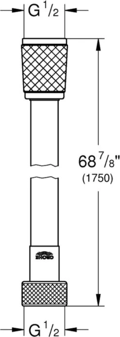 GROHE VitalioFlex Comfort QuickFix Doucheslang - Twiststop - 175 Cm - Chroom 7 GROHE VitalioFlex Comfort QuickFix Doucheslang - Twiststop - 175 Cm - Chroom -Merkloos Verkoop 430x1200 2