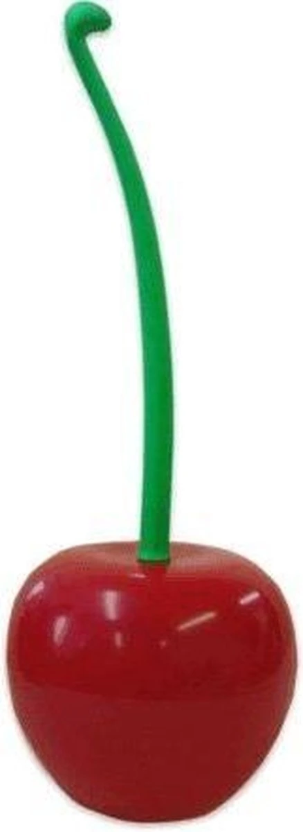 Merkloos WC-borstel Toiletborstel Cherry Kers Met Rode Borstel 1 Merkloos WC-borstel Toiletborstel Cherry Kers Met Rode Borstel