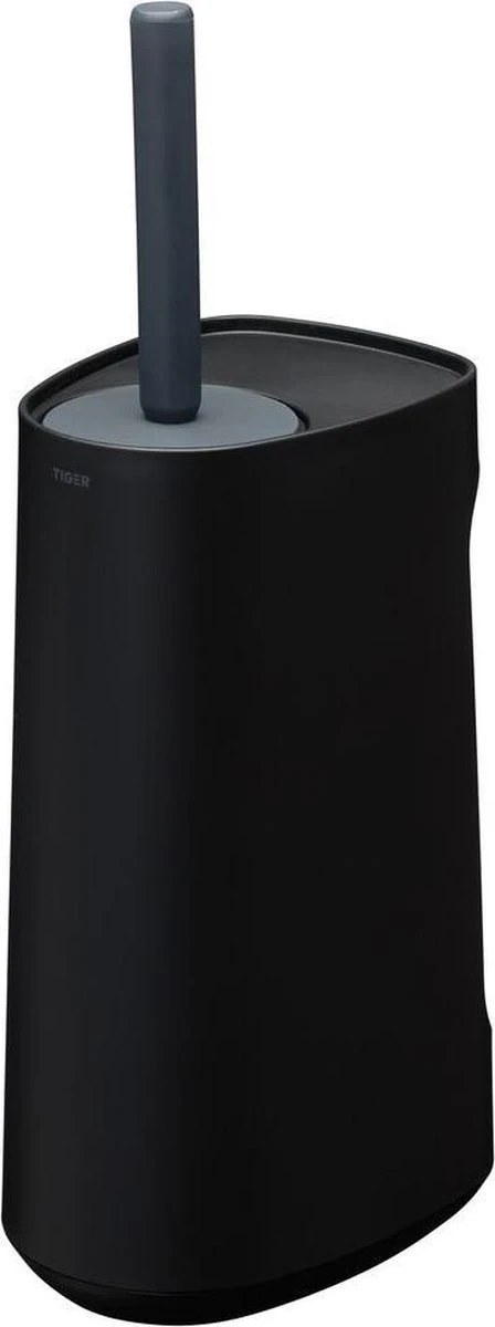 Tiger Tess - Toiletborstelhouder Met Opbergfunctie Vrijstaand En Swoop® Borstel Flexibel - Zwart / Antraciet 10 Tiger Tess - Toiletborstelhouder Met Opbergfunctie Vrijstaand En Swoop® Borstel Flexibel - Zwart / Antraciet - Afbeelding 10