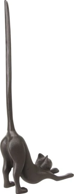 KAT Reserverolhouder - Toiletrolstandaard - Keukenrolhouder - WC Rolhouder Staand - Toiletrolhouder Staand - Reserverolhouders - Poes -Merkloos Verkoop 459x1200