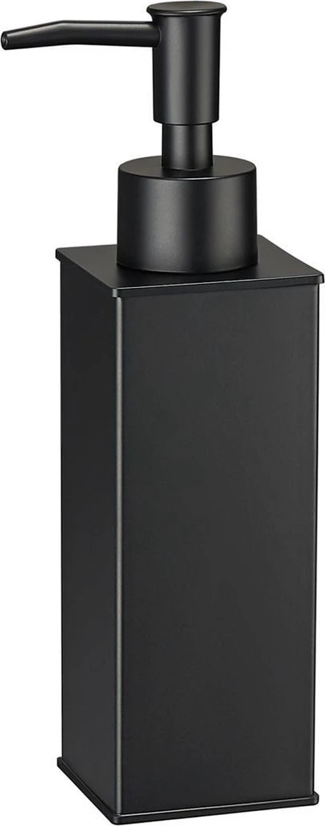 VDN Stainless Zeeppompje - Zeepdispenser - Zeeppompje Vrijstaand - Zwart - Vierkant - RVS 1 VDN Stainless Zeeppompje - Zeepdispenser - Zeeppompje Vrijstaand - Zwart - Vierkant - RVS