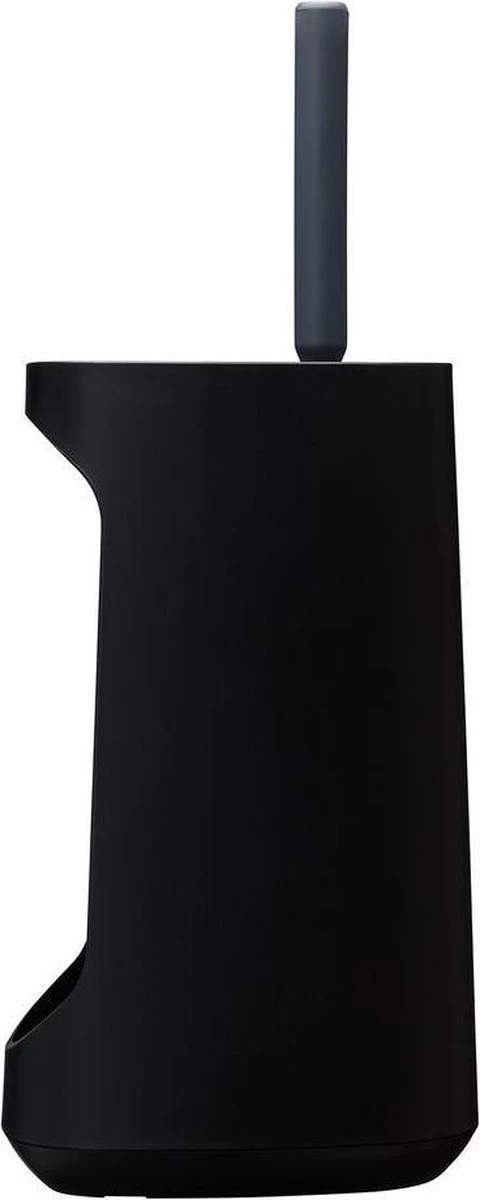 Tiger Tess - Toiletborstelhouder Met Opbergfunctie Vrijstaand En Swoop® Borstel Flexibel - Zwart / Antraciet 2 Tiger Tess - Toiletborstelhouder Met Opbergfunctie Vrijstaand En Swoop® Borstel Flexibel - Zwart / Antraciet - Afbeelding 2