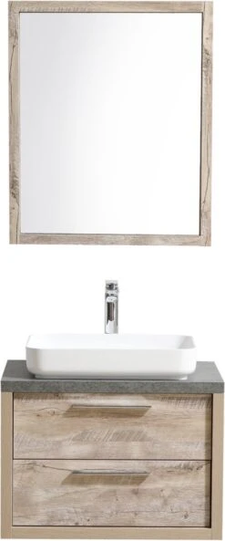 Badplaats Badkamermeubel Set Indiana 70 Cm - Hout Look - Badmeubel Met Spiegel 16 Badplaats Badkamermeubel Set Indiana 70 Cm - Hout Look - Badmeubel Met Spiegel -Merkloos Verkoop 500x1200 1