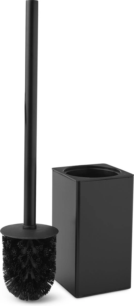 Toiletborstel Met Houder - Hangend - RVS - Mat Zwart - H 42,6 Cm 9 Toiletborstel Met Houder - Hangend - RVS - Mat Zwart - H 42,6 Cm - Afbeelding 9