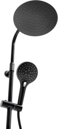 Doucheset - Met Douchemengkraan - En Regendouche - Zwart -Merkloos Verkoop 541x1200 1