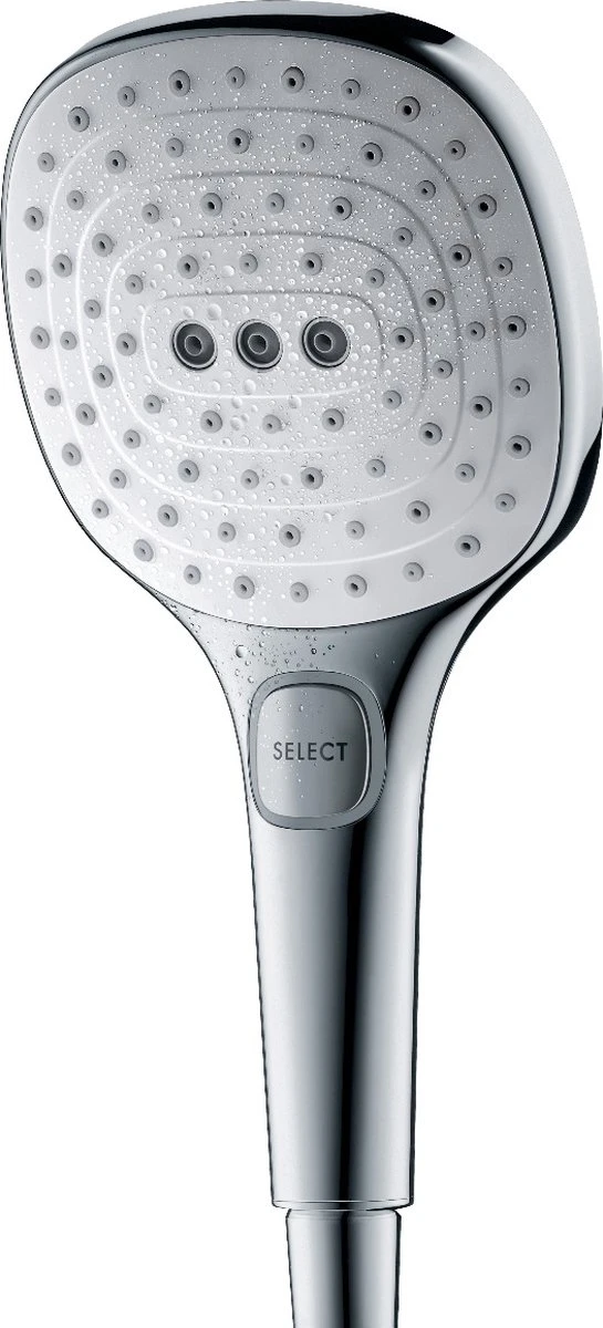 Hansgrohe Raindance Select E 120 3jet Handdouche - Chroom 9 Hansgrohe Raindance Select E 120 3jet Handdouche - Chroom - Afbeelding 9