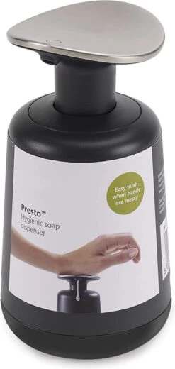 Wonix® - Zeepdispenser - Zeeppompje - Duw Met Pols - 300ml - Zwart 12 Wonix® - Zeepdispenser - Zeeppompje - Duw Met Pols - 300ml - Zwart -Merkloos Verkoop 570x1200 1