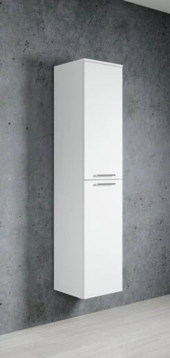 Badplaats Badkamerkast Venus 35 Cm X 35 Cm X 160 Cm - Wit - Hangende Kolomkast Met Twee Deuren 6 Badplaats Badkamerkast Venus 35 Cm X 35 Cm X 160 Cm - Wit - Hangende Kolomkast Met Twee Deuren -Merkloos Verkoop 571x1200