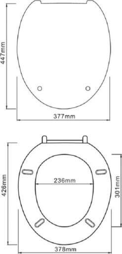 SCHÜTTE WC-Bril 10220 DUROPLAST - Antibacterieel - Soft Close - Gelakt - Wit 18 SCHÜTTE WC-Bril 10220 DUROPLAST - Antibacterieel - Soft Close - Gelakt - Wit -Merkloos Verkoop 577x1200 1