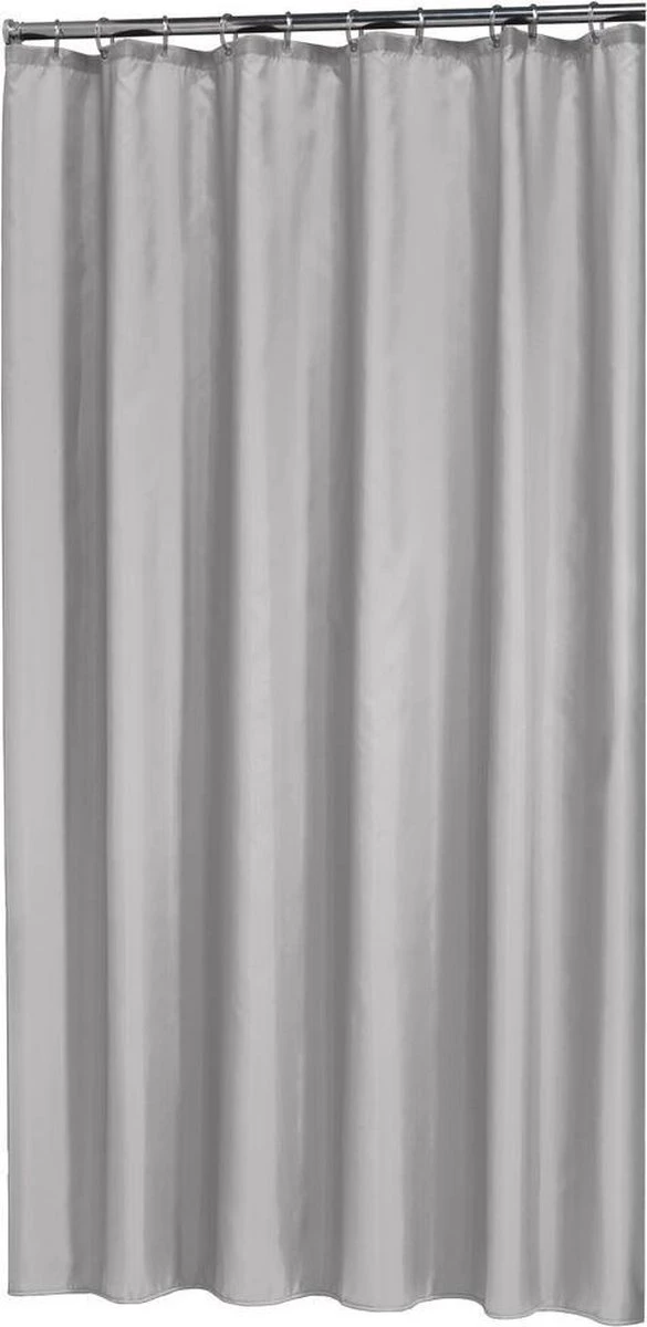 Sealskin Granada Douchegordijn 120x200 Cm - PEVA - Lichtgrijs 1 Sealskin Granada Douchegordijn 120x200 Cm - PEVA - Lichtgrijs