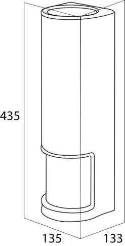 Tiger Palma Reserverolhouder - Wit 12 Tiger Palma Reserverolhouder - Wit -Merkloos Verkoop 611x1200 1