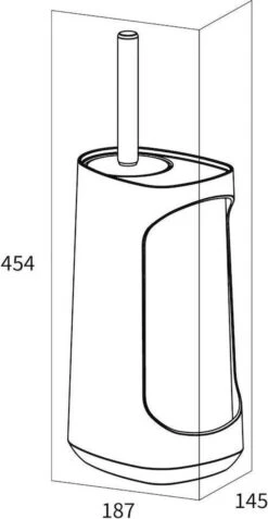 Tiger Tess - Toiletborstelhouder Met Opbergfunctie Vrijstaand En Swoop® Borstel Flexibel - Zwart / Antraciet 22 Tiger Tess - Toiletborstelhouder Met Opbergfunctie Vrijstaand En Swoop® Borstel Flexibel - Zwart / Antraciet -Merkloos Verkoop 622x1200 1