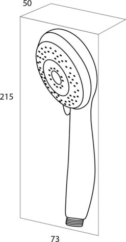 Tiger Valencia Handdouche - Douchekop Ø 8 Cm - Tot 40% Waterbesparend - 3 Standen - Chroom 12 Tiger Valencia Handdouche - Douchekop Ø 8 Cm - Tot 40% Waterbesparend - 3 Standen - Chroom -Merkloos Verkoop 626x1200 4