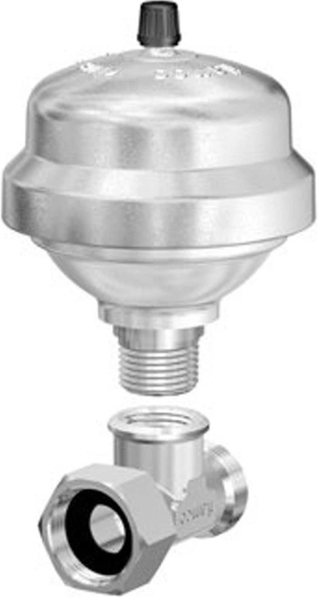 Flamco Waterslagdemper Inclusief T-stuk, Uitwendige Buisdiameter 26.9 Mm (3/4") 2 Flamco Waterslagdemper Inclusief T-stuk, Uitwendige Buisdiameter 26.9 Mm (3/4") - Afbeelding 2