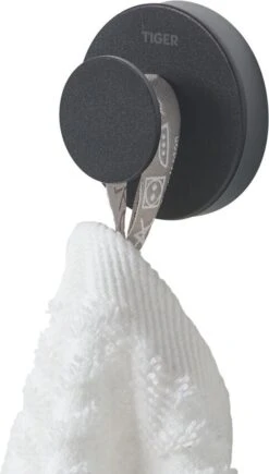 Tiger Urban - Handdoekhaak Groot (1x) - ø 5 Cm - Inclusief 2 Decorringen - Zwart -Merkloos Verkoop 681x1200 1