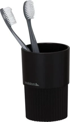 Sealskin Brave Tandenborstelbeker Vrijstaand - Zwart 13 Sealskin Brave Tandenborstelbeker Vrijstaand - Zwart -Merkloos Verkoop 693x1200 1