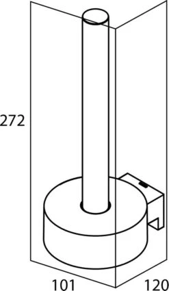 Tiger Bold - Reserverolhouder - Zwart -Merkloos Verkoop 697x1200