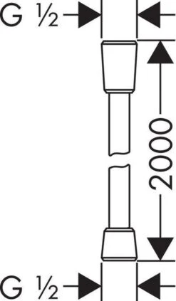 Hansgrohe Isiflex'B Doucheslang - 160 Cm - Chroom 21 Hansgrohe Isiflex'B Doucheslang - 160 Cm - Chroom -Merkloos Verkoop 700x1200 1