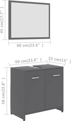 Decoways - Badkamermeubelset Spaanplaat Grijs 25 Decoways - Badkamermeubelset Spaanplaat Grijs -Merkloos Verkoop 706x1200 1