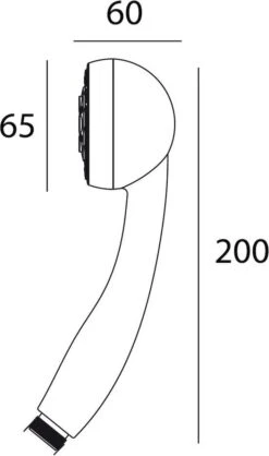 Tiger Como Handdouche - Douchekop Ø 7,5 Cm - Volle Straal - Chroom -Merkloos Verkoop 709x1200 1