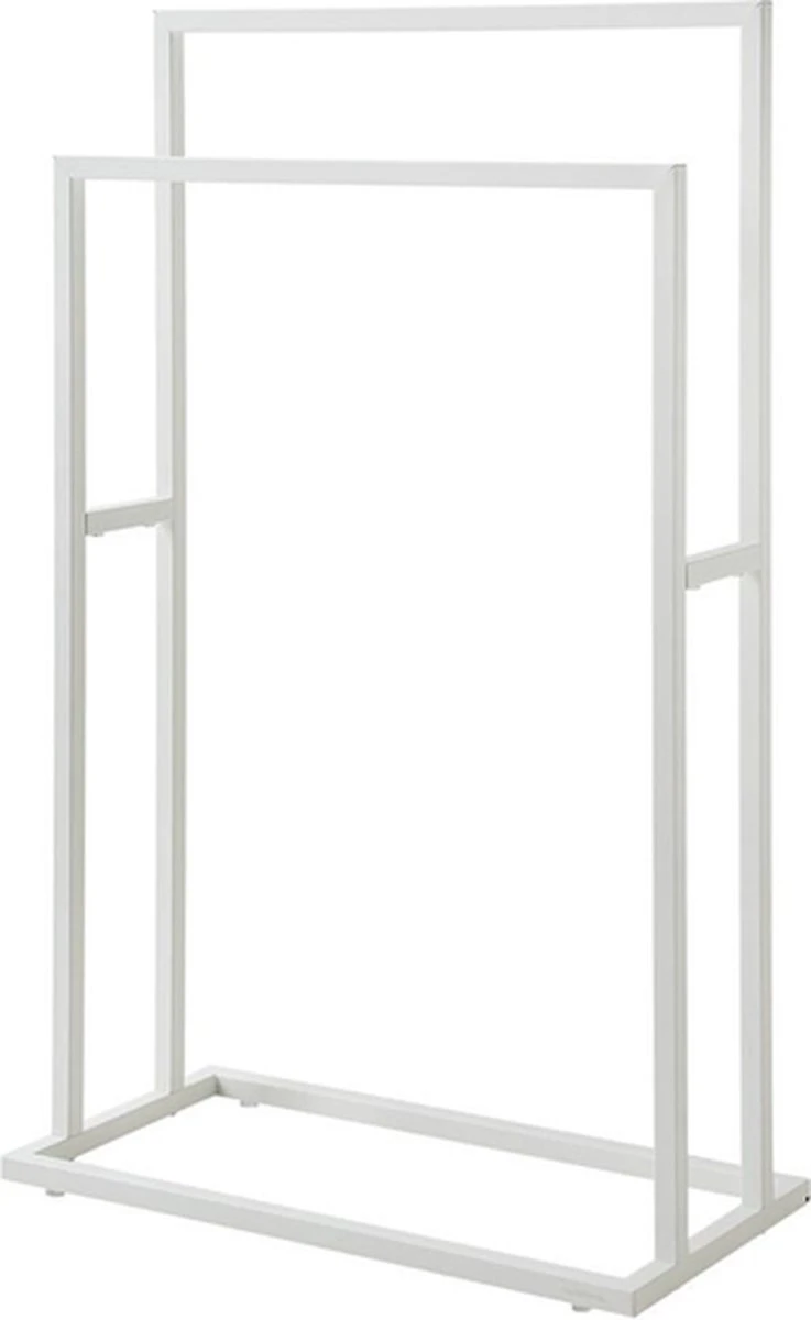 Sealskin Carré - Handdoekrek Vrijstaand - Wit 6 Sealskin Carré - Handdoekrek Vrijstaand - Wit - Afbeelding 6