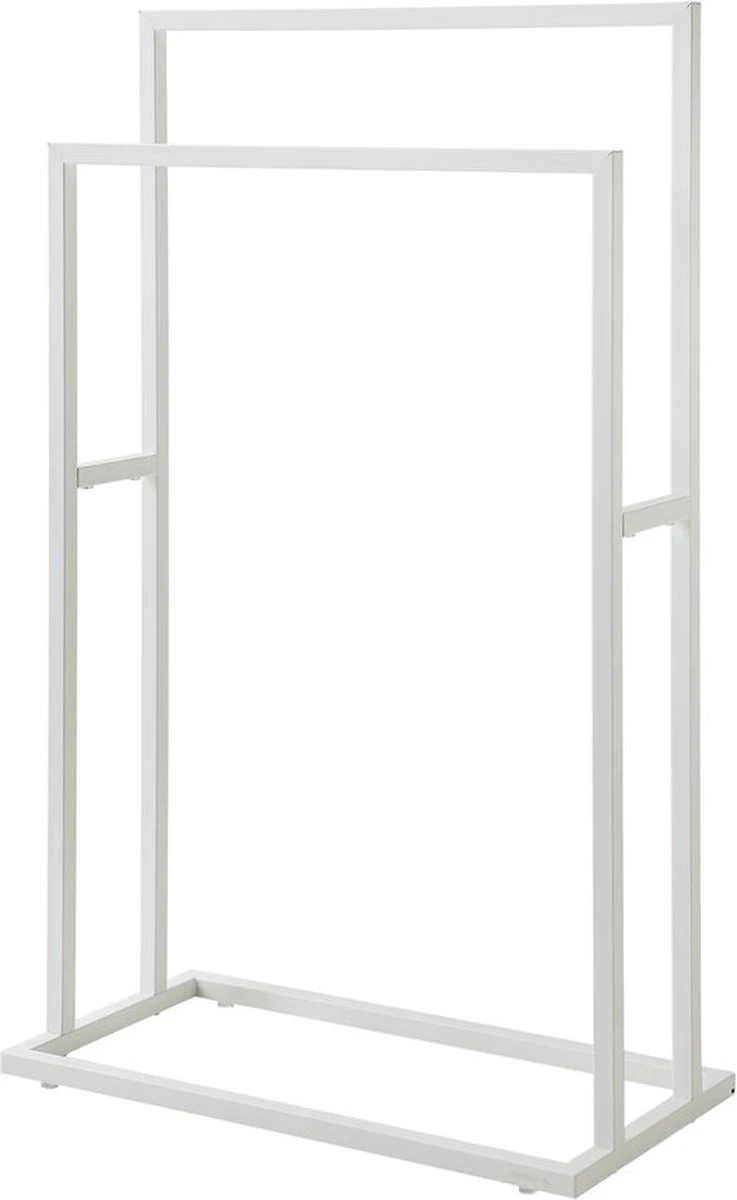 Sealskin Carré - Handdoekrek Vrijstaand - Wit 4 Sealskin Carré - Handdoekrek Vrijstaand - Wit - Afbeelding 4