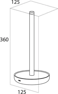 Tiger Urban - Reserverolhouder Vrijstaand - Zwart 15 Tiger Urban - Reserverolhouder Vrijstaand - Zwart -Merkloos Verkoop 752x1200 1