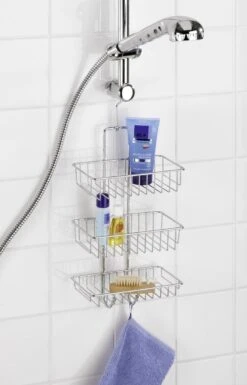 WENKO Doucherek Nivala 3-laags Chroom - Doucherek Zonder Boren - Doucherek Hangend 15 WENKO Doucherek Nivala 3-laags Chroom - Doucherek Zonder Boren - Doucherek Hangend -Merkloos Verkoop 769x1200